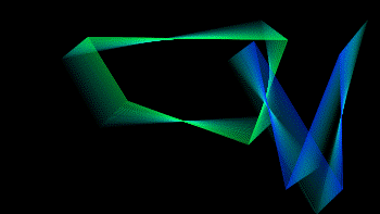 Mystify screensaver mode